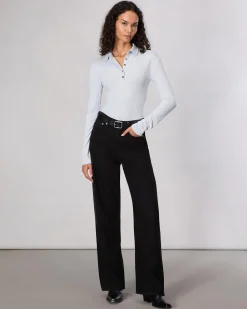 The Knit Rib Polo Shirt