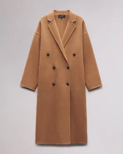 Thea Wool-Blend Coat