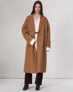 Thea Wool-Blend Coat
