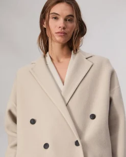 Thea Wool-Blend Coat
