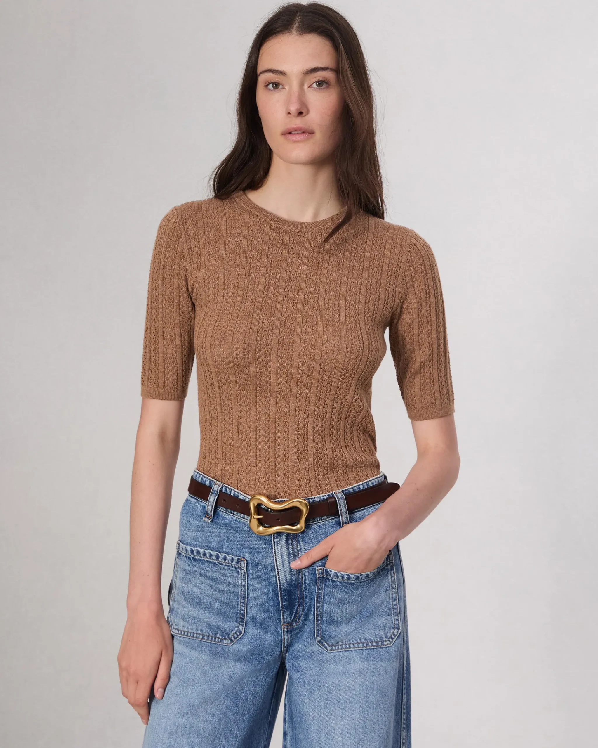 Tina Washable Wool Crew