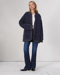 Winnie Mixed-Media Jacket